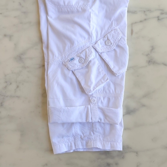 The Children's Place 100% Cotton Cropped Cargo Pant with Adjustable Length. - Picture 8 of 8